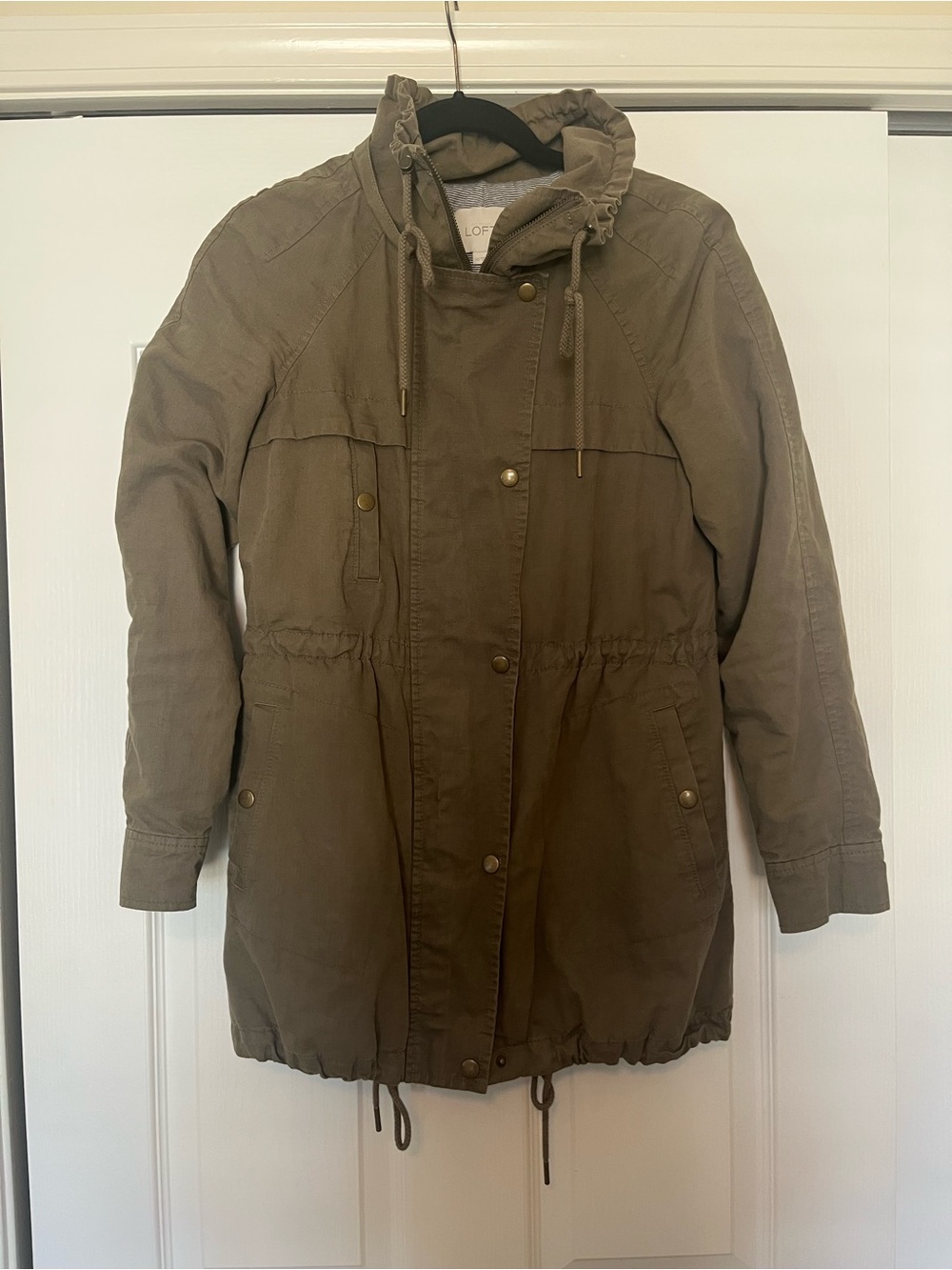 LOFT Olive Utility Jacket